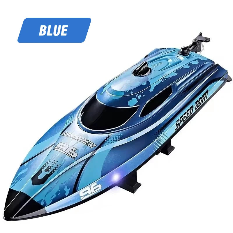 RC High-Speed Boat 25Km/h 2.4G Waterproof Remote Control Boats Ship Speedboats Remote Control Outdoor Toys for Kids Adult Gifts
