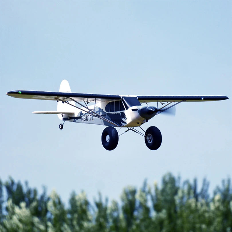Fms Pa-18 1300mm  Remote Control Model Plane 1.3m J3 Piper Super Cub Rc Airplane Pnp Trainer Electric Aircraft Outdoor Sports