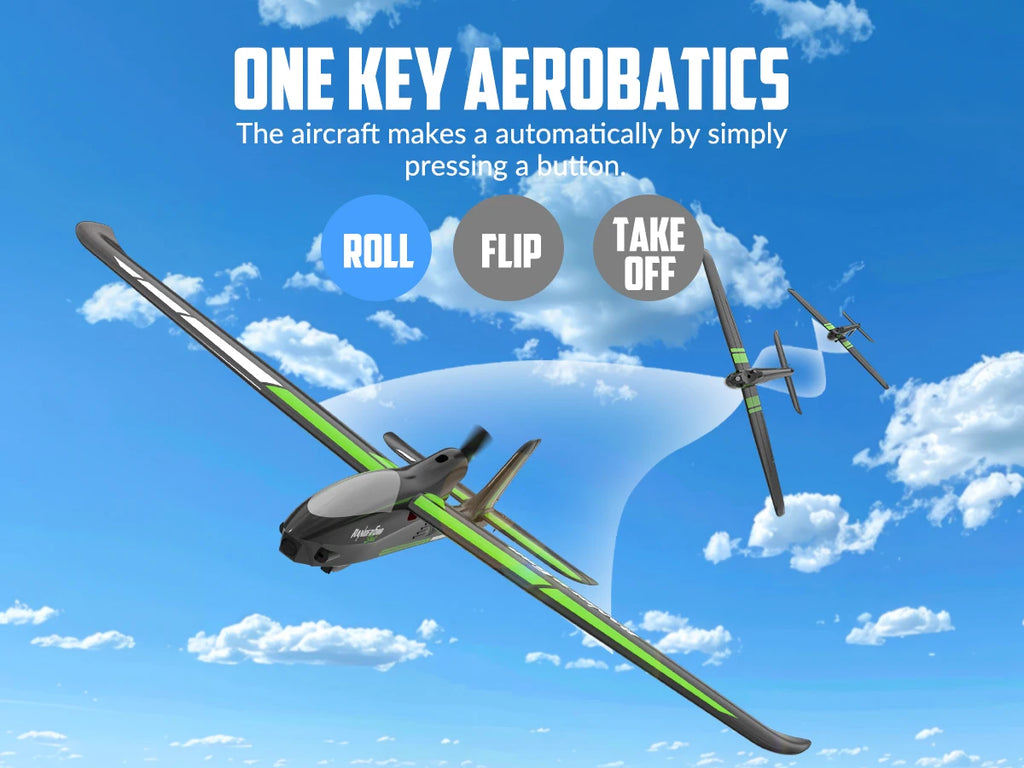 Volantexrc Ranger600 RC Aircraft 2.4GHz 4CH 600MM Fixed Wing RC Plane With 6-Axis Gyro Stabilizer One Key Aerobatic RTF Fighter