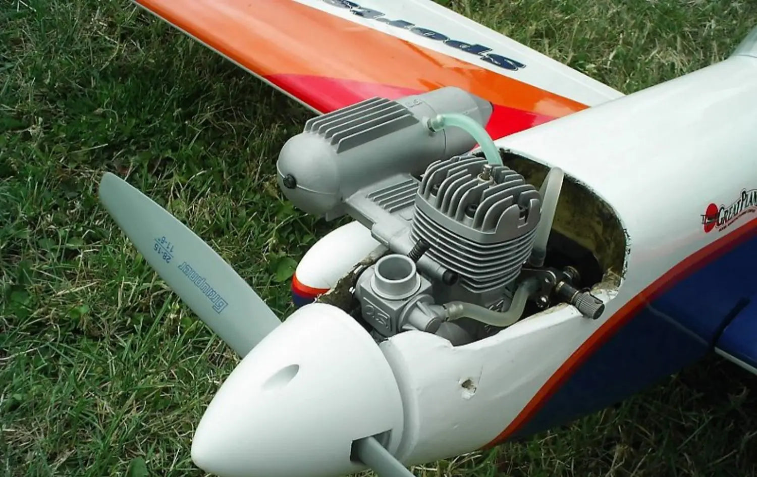 Great Planes Super Sportster 40 ARF Low Wing Sport Trainer RC Plane Pre Covered Wooden ARF Hobby Airplane for Beginner Pilots