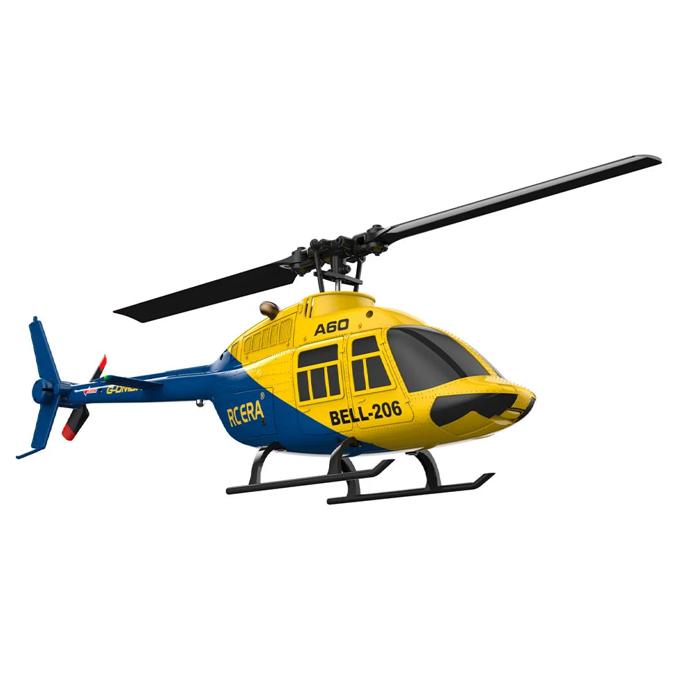 RC ERA A60 4CH Helicopter 1/42 BELL-206 Optical Flow Positioning 120M 6-Axis Gyro RC Plane