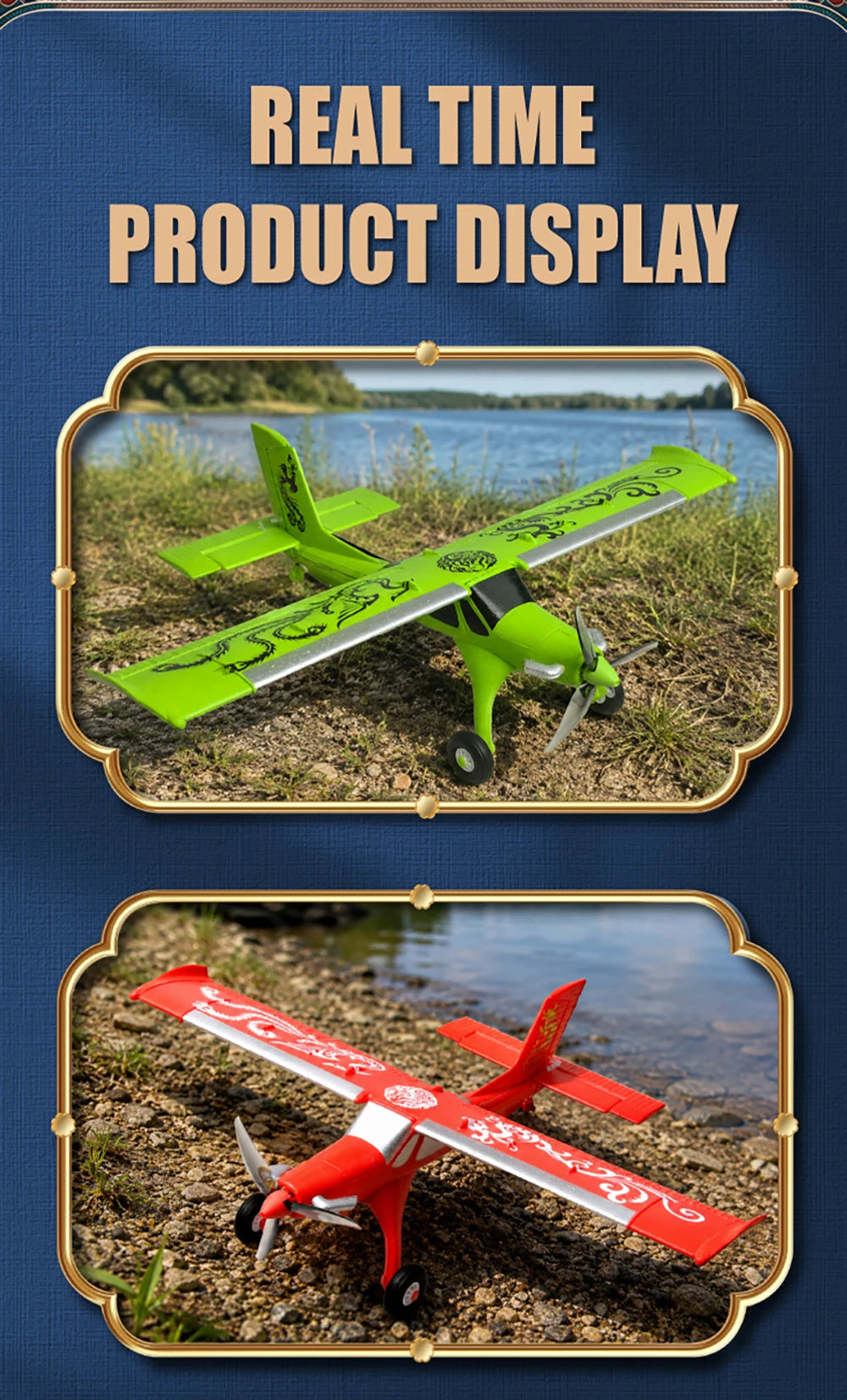 9IMOD RC Fixed Wing Plane 1/22 Scale MF-X7 3 Flight Modes EPP Brushless RTF Aircraft