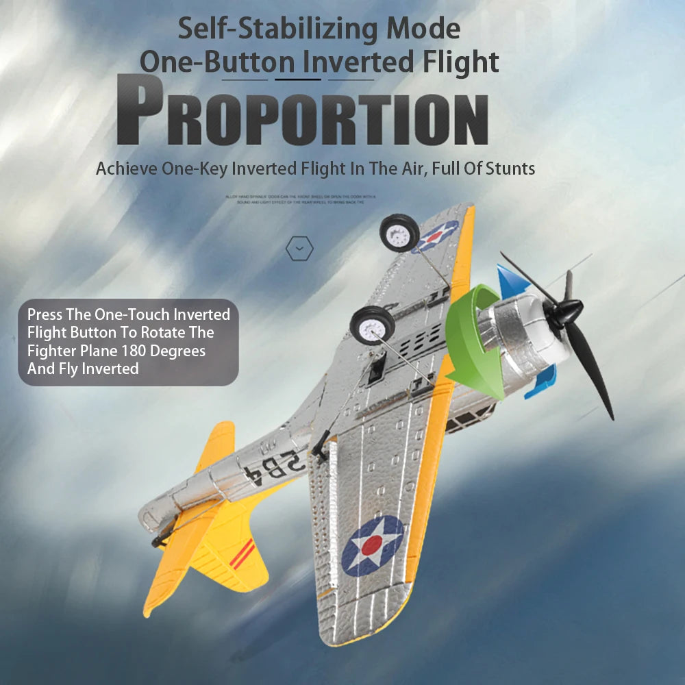 Z63  QF012 Four Channel Rc Plane 2.4G Remote Control Stunt Aircraft EPP Fixed Wing Model Foam Toy Aircraft Gift For Adults