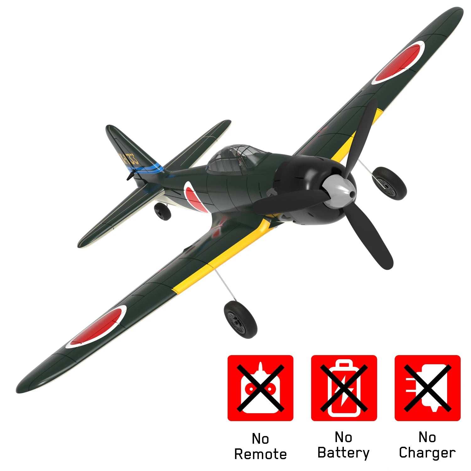 Volantex EPP P51D Mustang /BF109/P40/Zero PNP Plane 2.4G 4-CH 6-Axis One-key Aerobatic Warbird Mini Plane NO Remote
