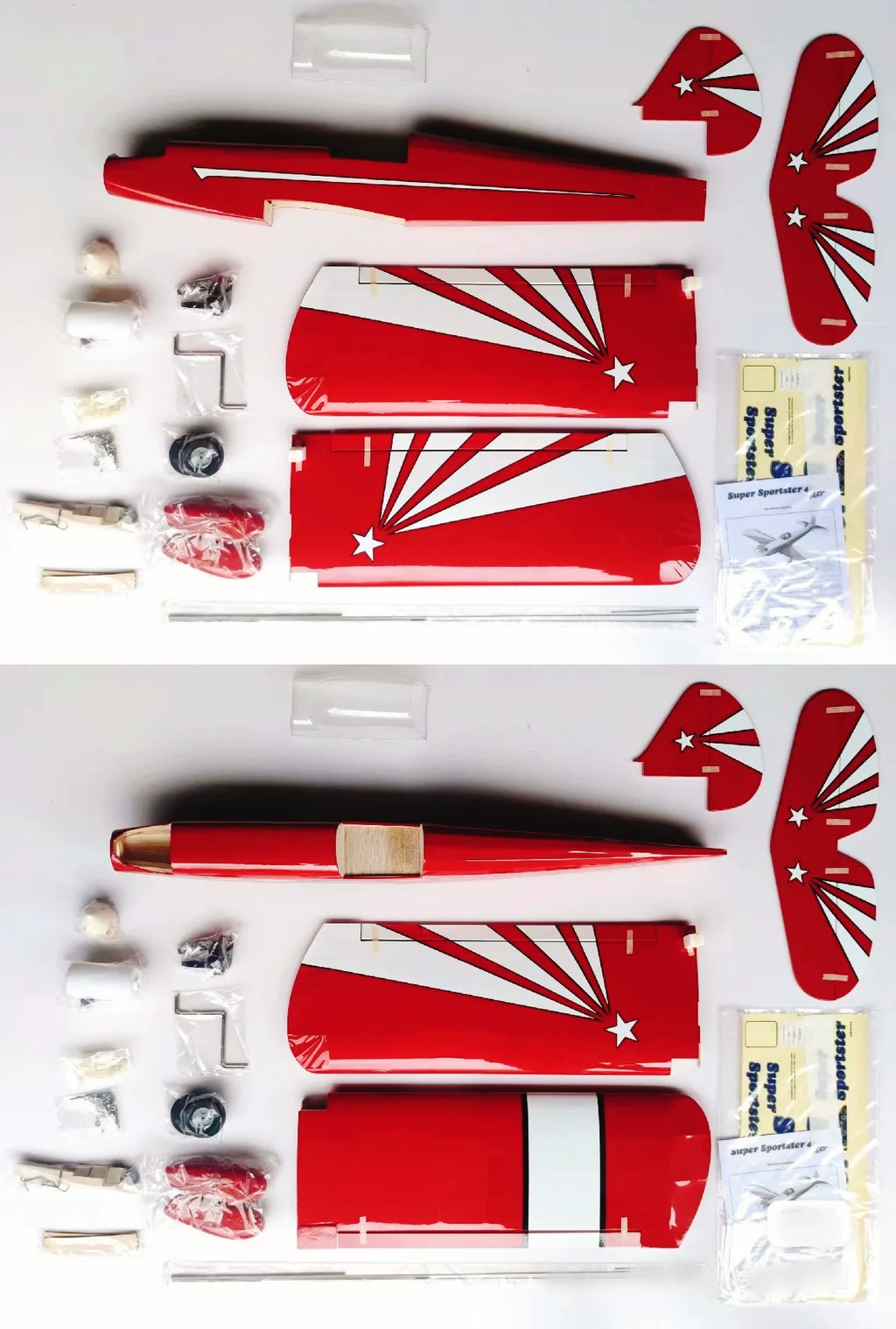Great Planes Super Sportster 40 ARF Low Wing Sport Trainer RC Plane Pre Covered Wooden ARF Hobby Airplane for Beginner Pilots