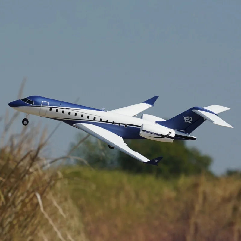 In Stock Xfly Electric Rc Airplane Dual 40mm-J65 Business Jet Fixed Wing Outdoor Scale Model For Adult Rc Hobby Enthusiasts