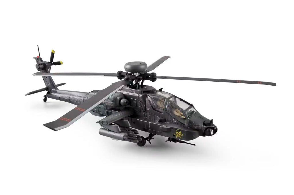RC Helicopter C170 1:48 RC ERA Apache Remote Control Armed Helicopter Optical Flow Positioning 6CH Brushless Aircraft Model Toy