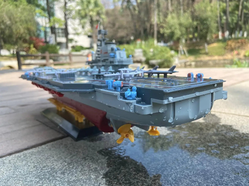1:275 Scale 31 Inch Large Remote Controlled Warship Battleship Rc Ship On Lakes Pools Rivers Exhibits Models For Kids Boys A