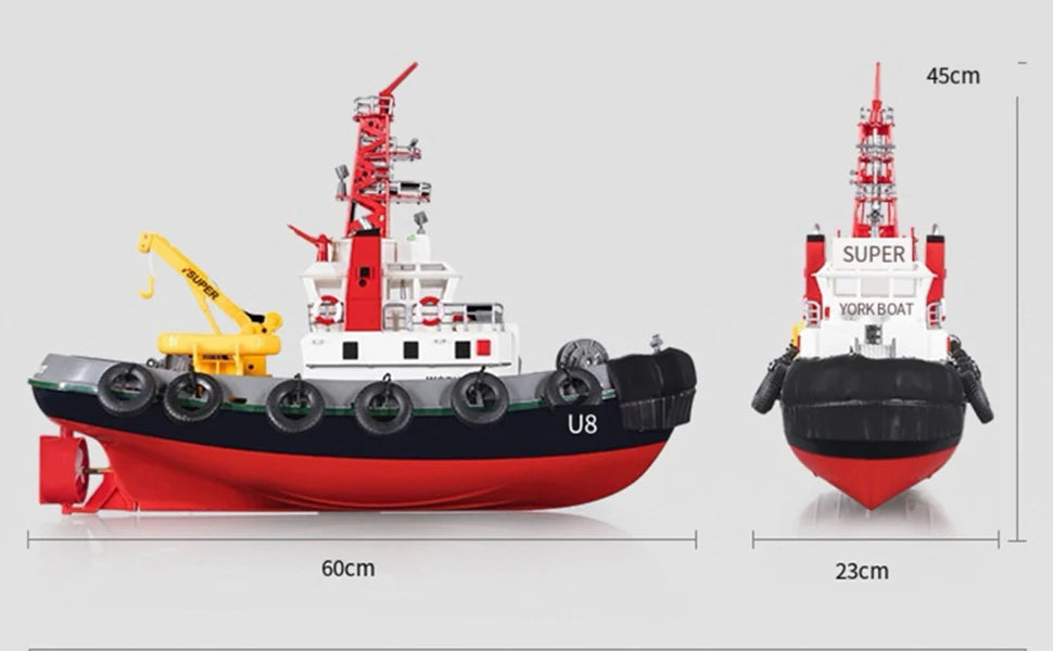 1:275 Scale 31 Inch Large Remote Controlled Warship Battleship Rc Ship On Lakes Pools Rivers Exhibits Models For Kids Boys A